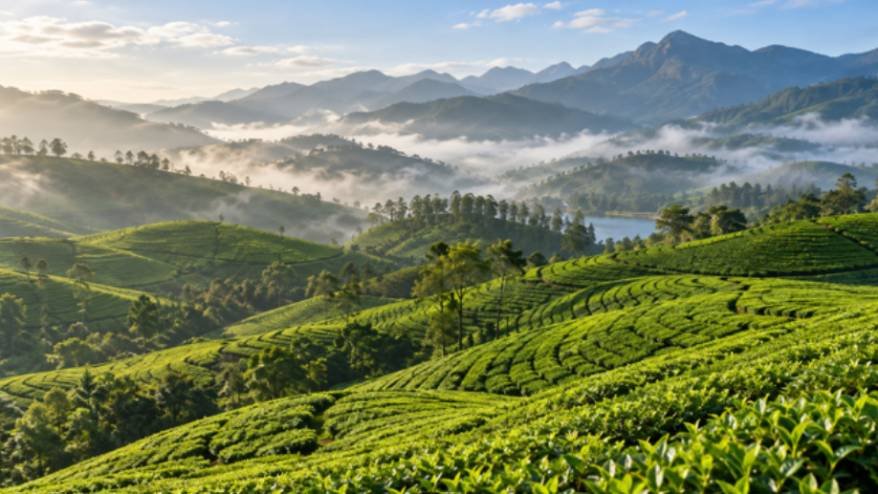 Munnar Endless Tea Ridges and Cloud Forests