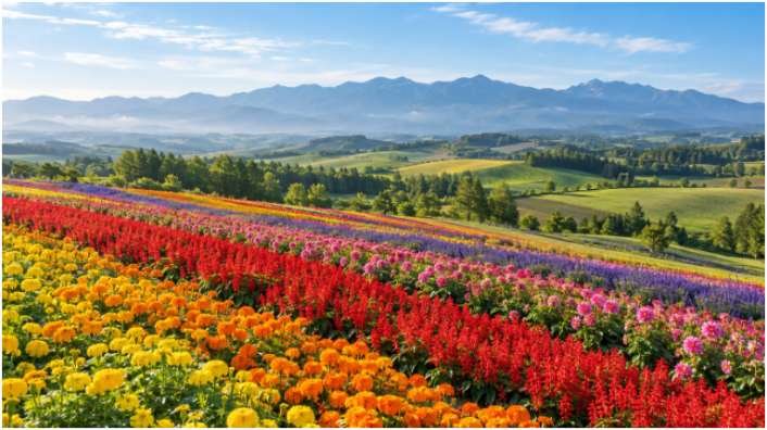 The Central Plains: Chasing Blooms in Furano and Biei