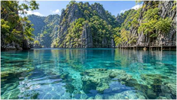 Palawan: Dramatic Limestone Karsts and Sunken Relics