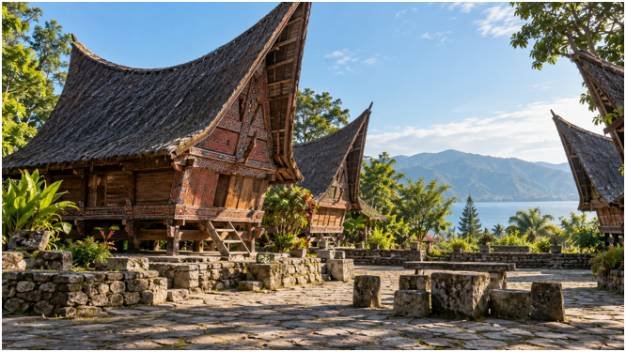 Samosir Island and Batak Culture at Lake Toba