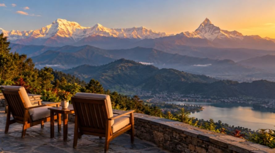1 Sarangkot and Pokhara Front-Row Seats to the Annapurnas