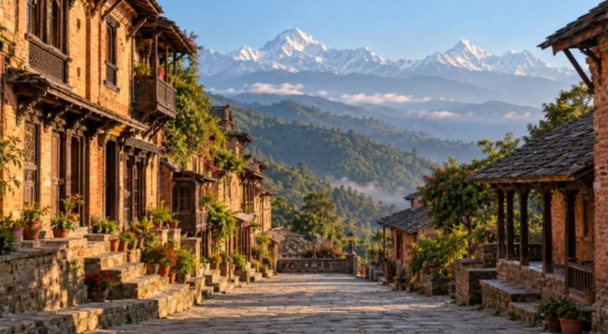 4 Bandipur Living Heritage Framed by 8,000-Meter Giants