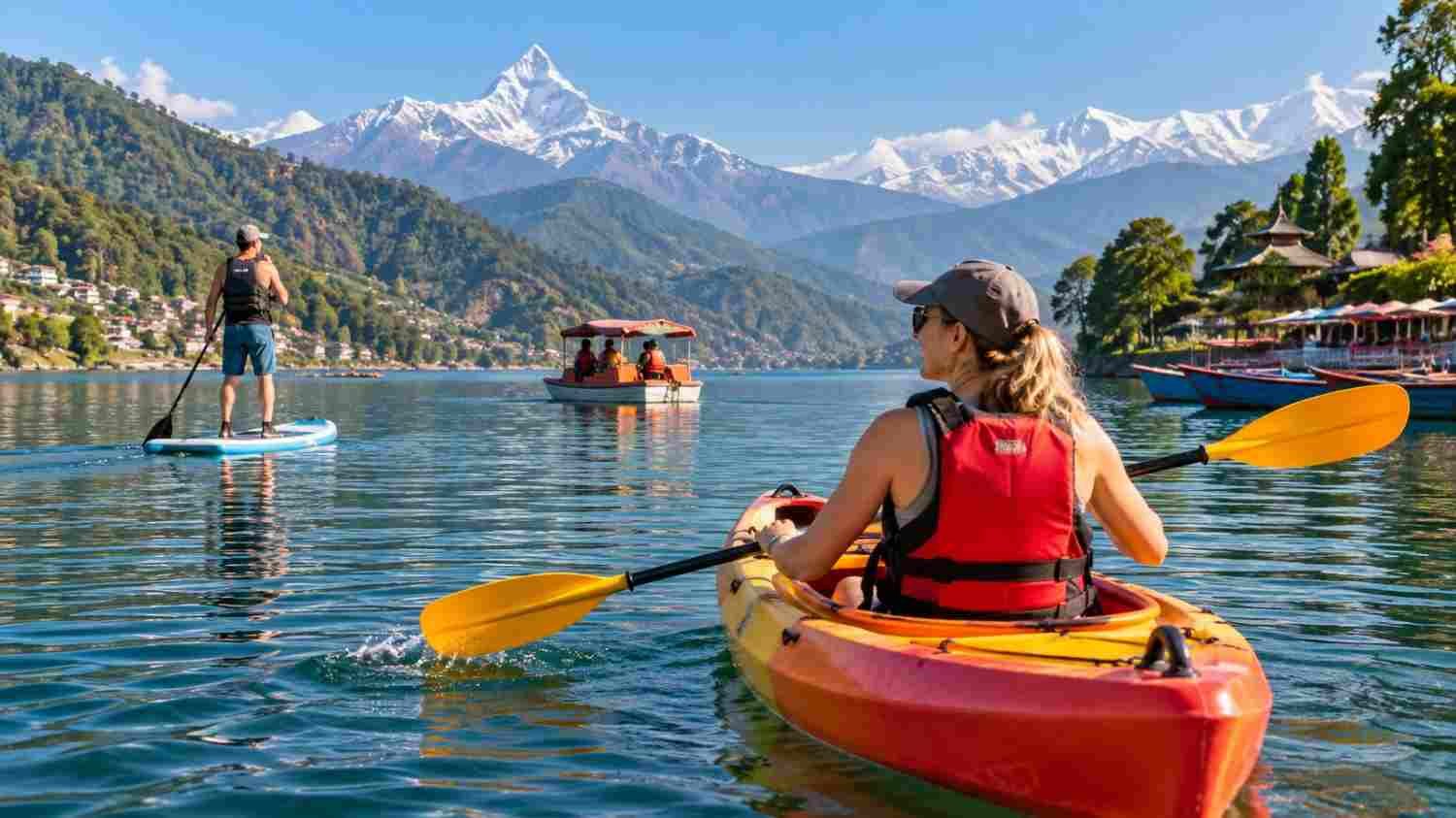 Choose a Water Adventure on Phewa Lake