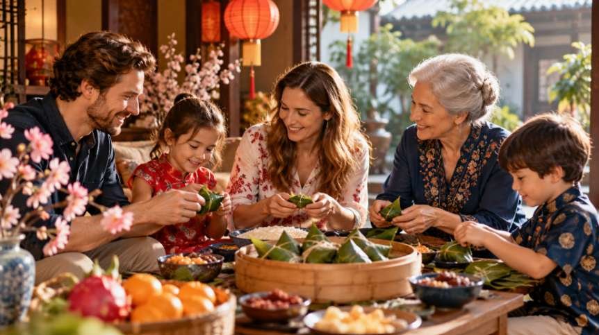 Family Traditions Are at the Center