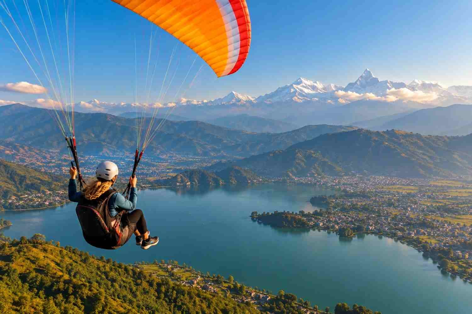 Paragliding From Sarangkot