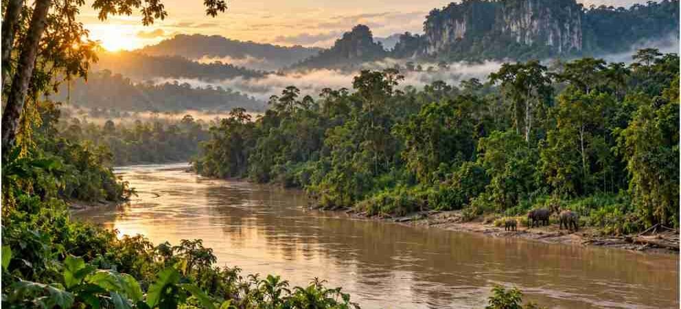 Nature Destinations In Sabah And Sarawak Borneo: Wild Rainforests, Caves, and River Corridors