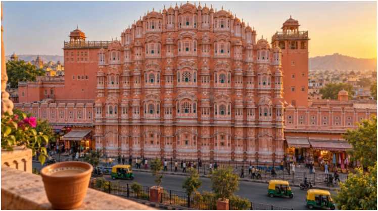 Hawa Mahal: Elevated Perspectives and Street Rhythm